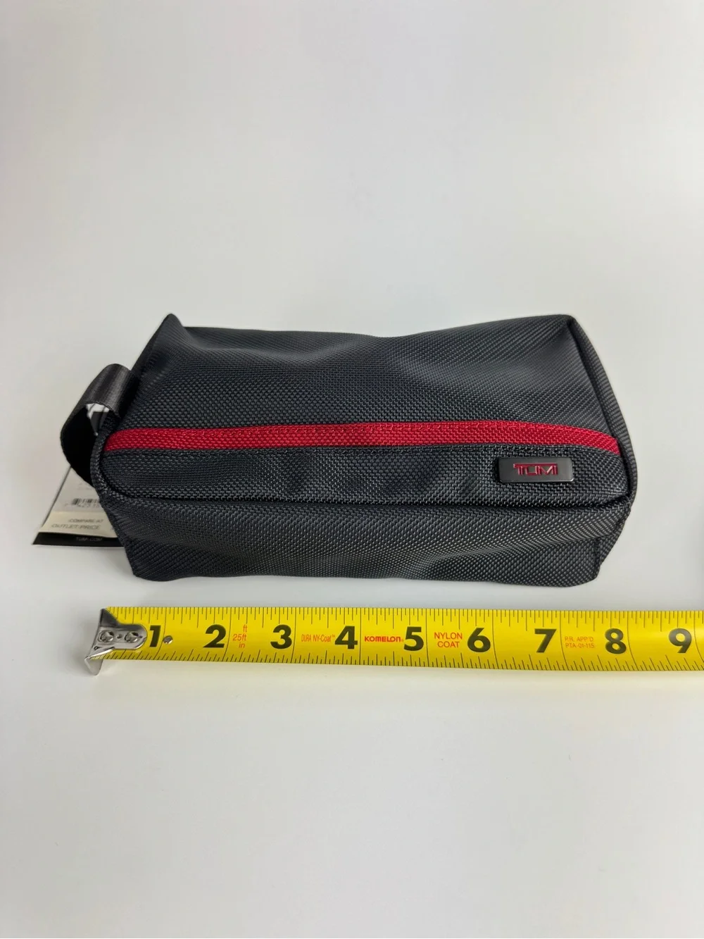Tumi Men Gray Travel Toiletry Bag